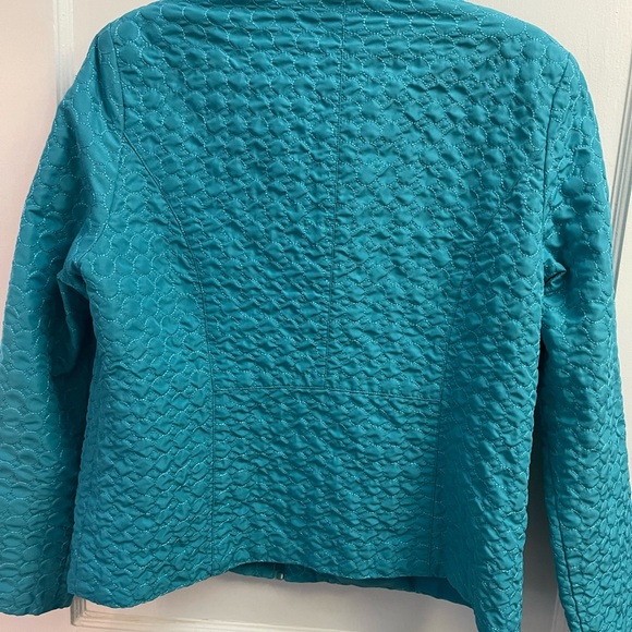 Koret Women's Aqua Quilted Utility Jacket - Picture 5 of 11